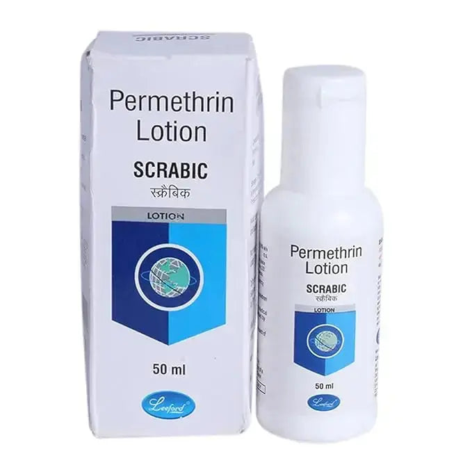 Scabic Lotion Pack of 2 (50ml Each) – permethrin lotion for scabies - Sellzova