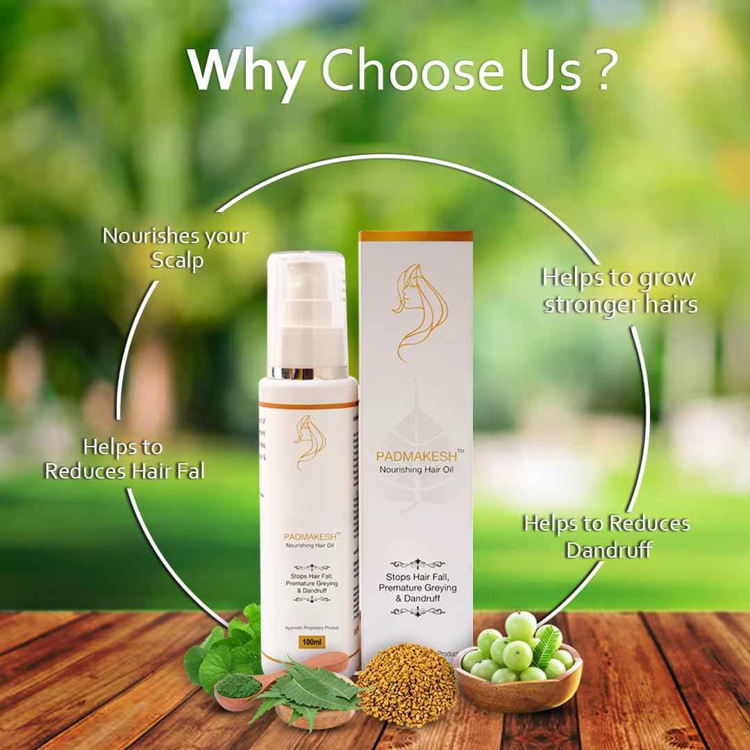 BIO RESURGE LIFE Padmakesh Nourishing Hair Oil (100ml)