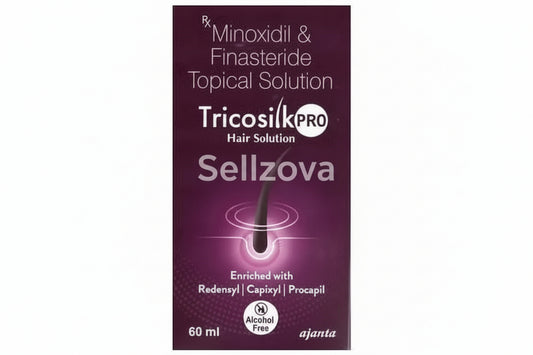 Tricosilk Pro Hair Solution 60ml – Advanced Anti-Hair Fall & Hair Growth Serum - Sellzova