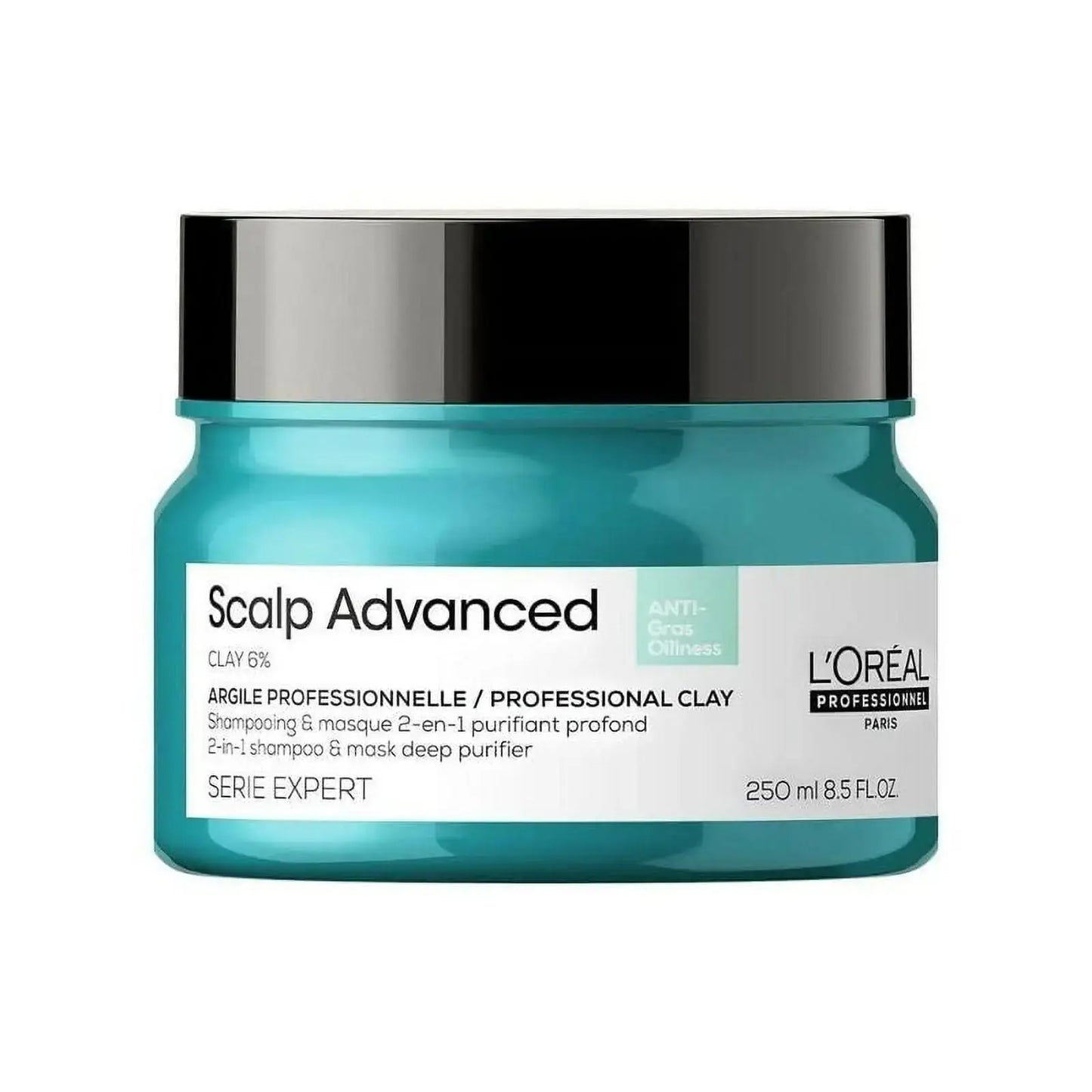 L’Oréal Paris Professionnel Scalp Advanced Anti‑Oiliness 2‑in‑1 Deep Purifier Clay – 250 g | - Sellzova