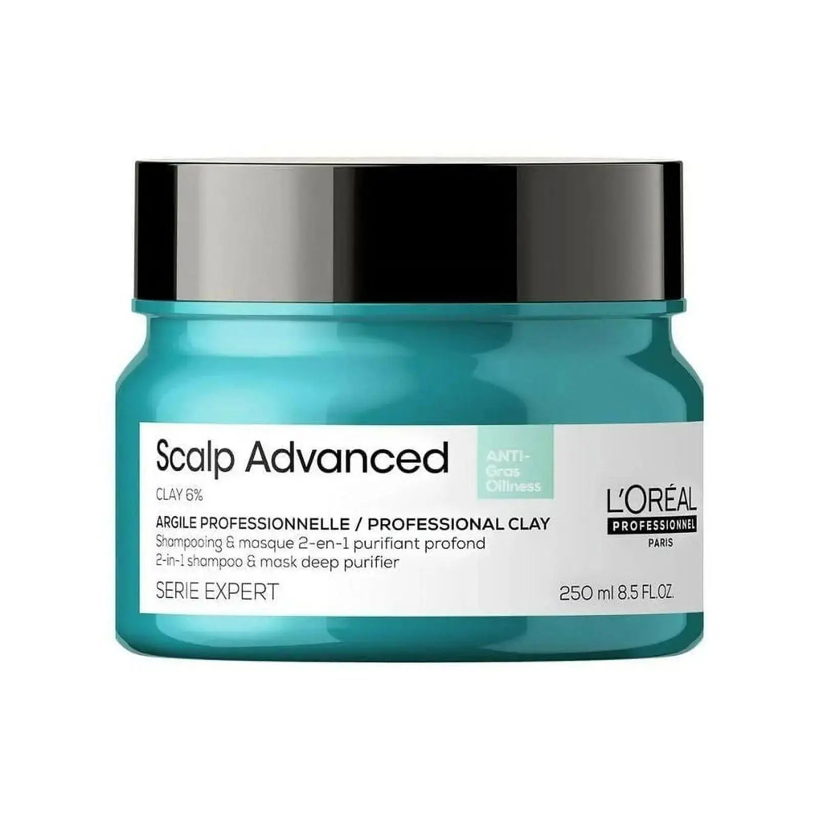L’Oréal Paris Professionnel Scalp Advanced Anti‑Oiliness 2‑in‑1 Deep Purifier Clay – 250 g | - Sellzova