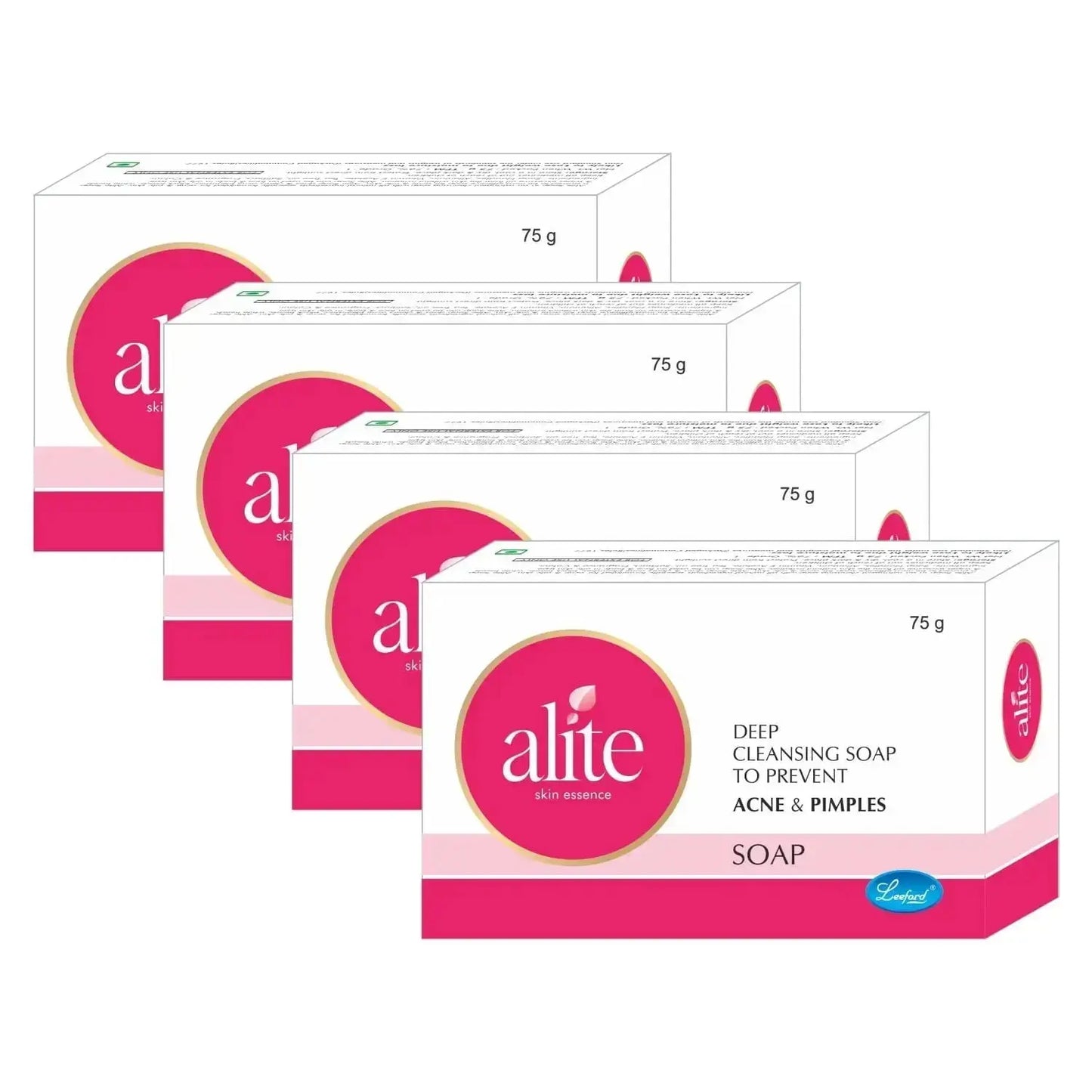Alite Fight Body Acne Soap 75g (Pack of 4) – Instant Microbial Action for Clear, Smooth Skin V2deliver.com