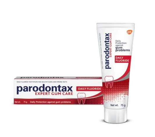 Parodontax Daily Fluoride Toothpaste 75gm – For Strong Teeth & Healthy Gums - Sellzova