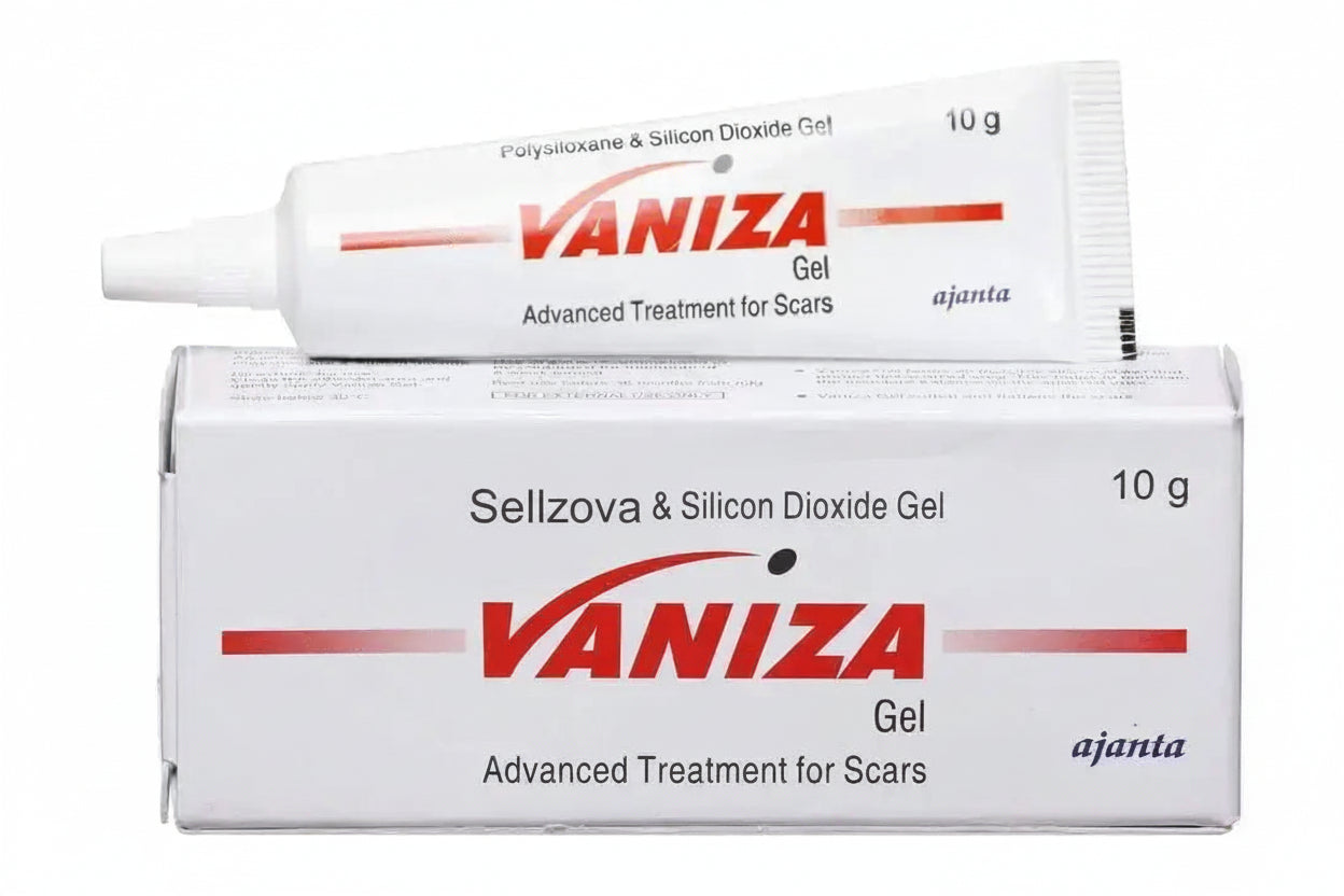 Vaniza Silicone Gel for Scar Reduction – 10g (Pack of 2) | Advanced Scar Treatment Gel - Sellzova