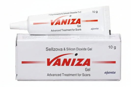 Vaniza Silicone Gel for Scar Reduction – 10g (Pack of 2) | Advanced Scar Treatment Gel - Sellzova