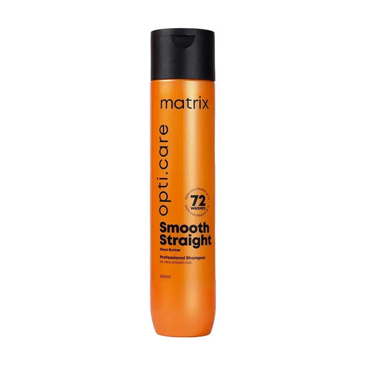 Matrix Opti.Care Smooth Straight Professional Shampoo 350 ml | Shea Butter Anti‑Frizz Formula - Sellzova
