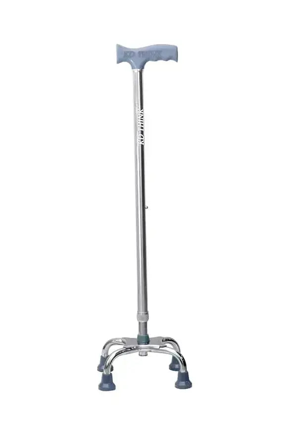 Adjustable Walking Stick – Lightweight Mobility Support for Seniors | Non-Slip Handle | Gray Walking Cane for Men & Women V2deliver.com