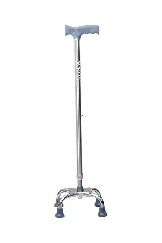 Adjustable Walking Stick – Lightweight Mobility Support for Seniors | Non-Slip Handle | Gray Walking Cane for Men & Women V2deliver.com