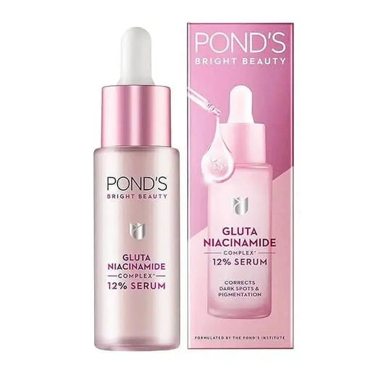 POND'S Anti-Pigmentation Serum 28ml | 12% Gluta-Niacinamide Complex | Reduces Pigmentation from Day 7 | Bright & Flawless Skin - Sellzova
