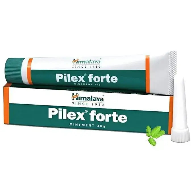 Pilex Forte Ointment – Pack of 6 | Ayurvedic Hemorrhoid Relief for Pain, Swelling & Rectal Bleeding - Sellzova