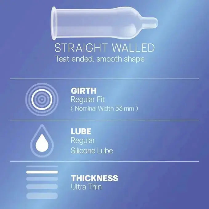 Durex Real Feel Lubricant 50ml & Durex Air Ultra Thin Condoms - 10 Count | Skin-Like Feel, Enhanced Pleasure Combo V2deliver.com