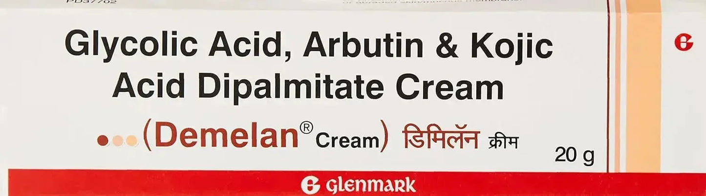 Demelan Hyperpigmentation Cream 20gm | Dark Spot Removal Cream for Face & Body V2deliver.com
