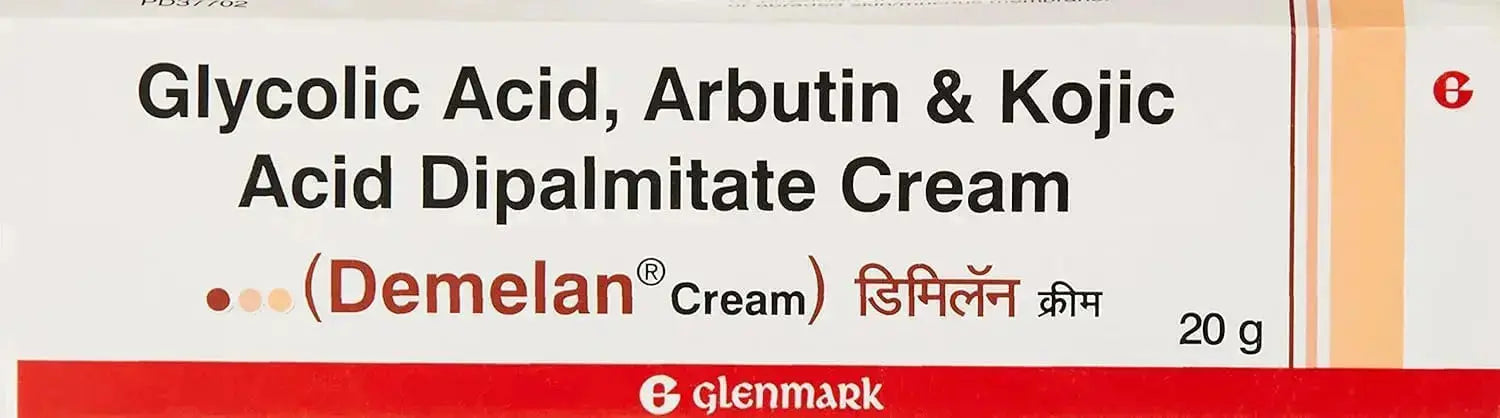Demelan Hyperpigmentation Cream 20gm | Dark Spot Removal Cream for Face & Body V2deliver.com