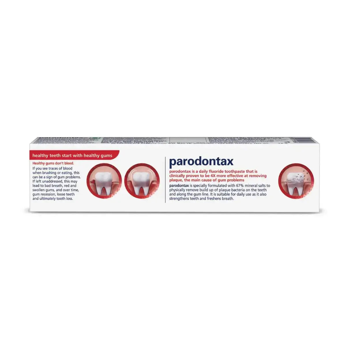Parodontax Daily Fluoride Toothpaste 75gm – For Strong Teeth & Healthy Gums - Sellzova