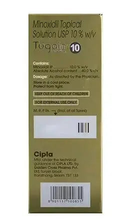 Tugain 10% Minoxidil Solution – Advanced Hair Regrowth Treatment for Men & Women - Sellzova