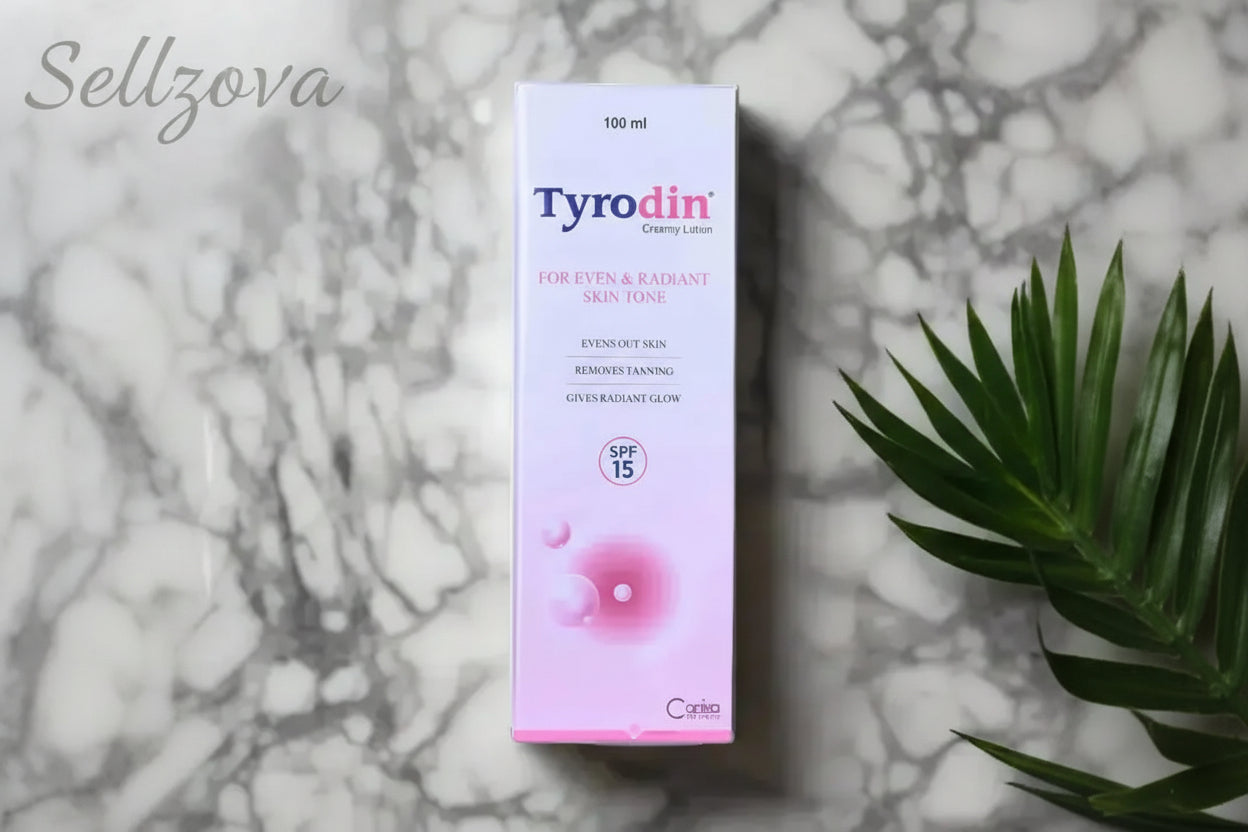 Tyrodin Creamy Lotion 100ml | Skin Brightening & Pigmentation Control Body Lotion - Sellzova