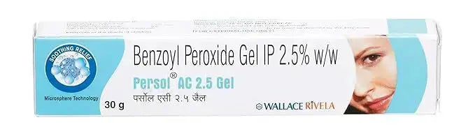 Persol AC 2.5% Gel 30gm (Pack of 2) – Effective Acne Treatment with Clindamycin - Sellzova
