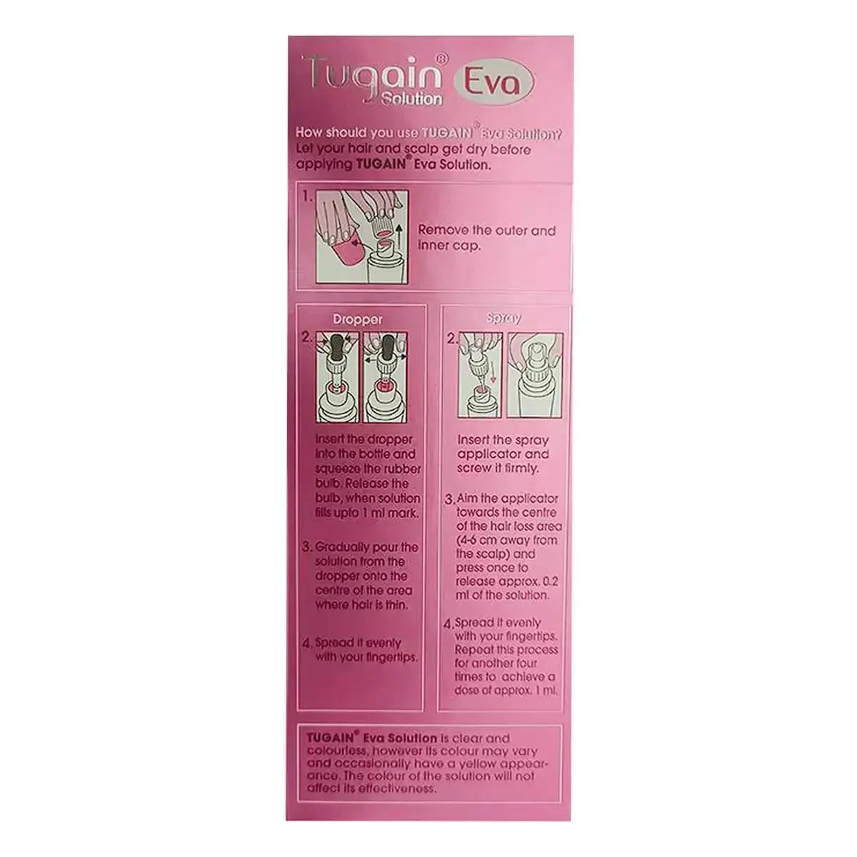 Tugain Eva 60ml – Hair Regrowth Treatment Serum for Thinning Hair & Hair Loss - Sellzova