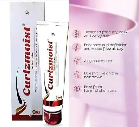 Curlzmoist Lotion 100gm – Deep Moisturizing Lotion for Curly & Dry Hair V2deliver.com