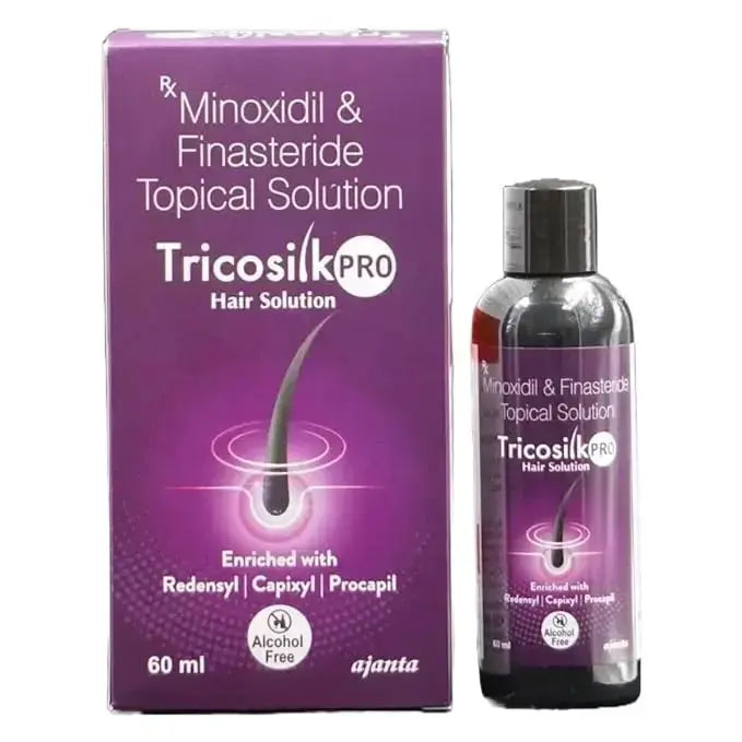 Tricosilk Pro Hair Solution 60ml – Advanced Anti-Hair Fall & Hair Growth Serum - Sellzova