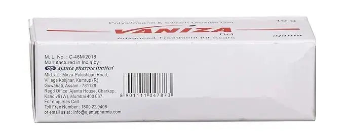Vaniza Silicone Gel for Scar Reduction – 10g (Pack of 2) | Advanced Scar Treatment Gel - Sellzova