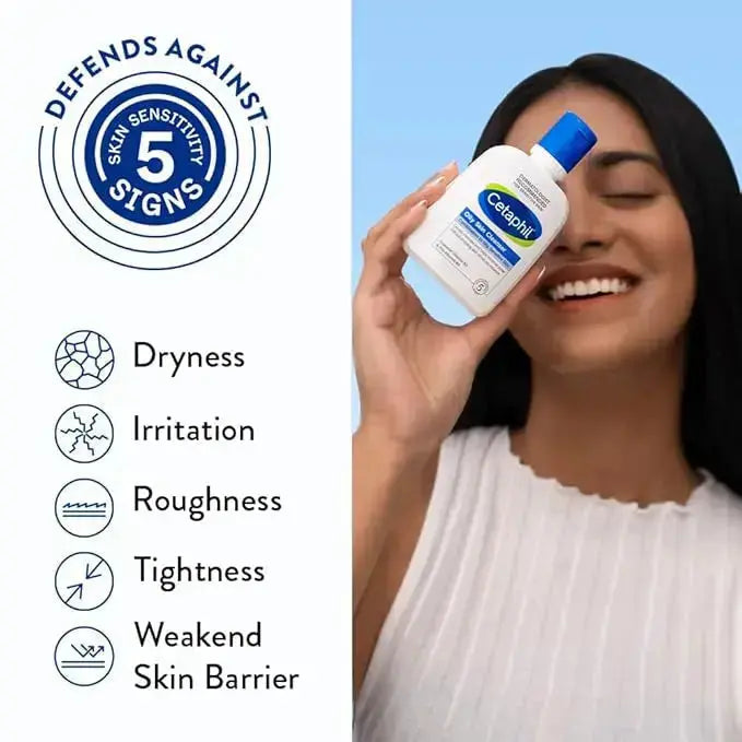 Cetaphil Oily Skin Cleanser 125ml | Daily Face Wash for Oily, Acne-Prone Skin | Soap-Free Formula - Sellzova