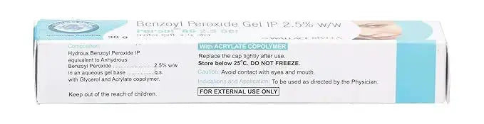 Persol AC 2.5% Gel 30gm (Pack of 2) – Effective Acne Treatment with Clindamycin - Sellzova
