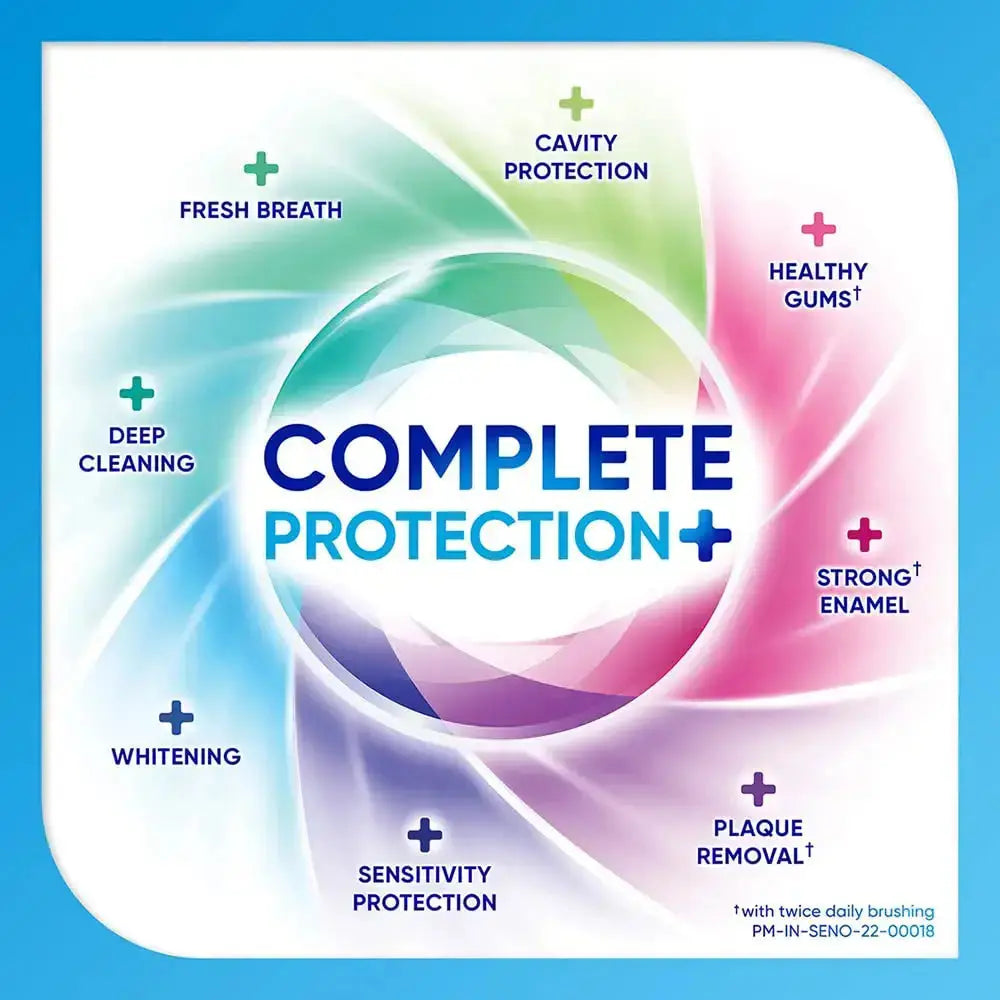 Sensodyne Complete Protection Toothpaste – 70g (Pack of 5) | Daily Oral Care for Sensitive Teeth & Gum Health - Sellzova