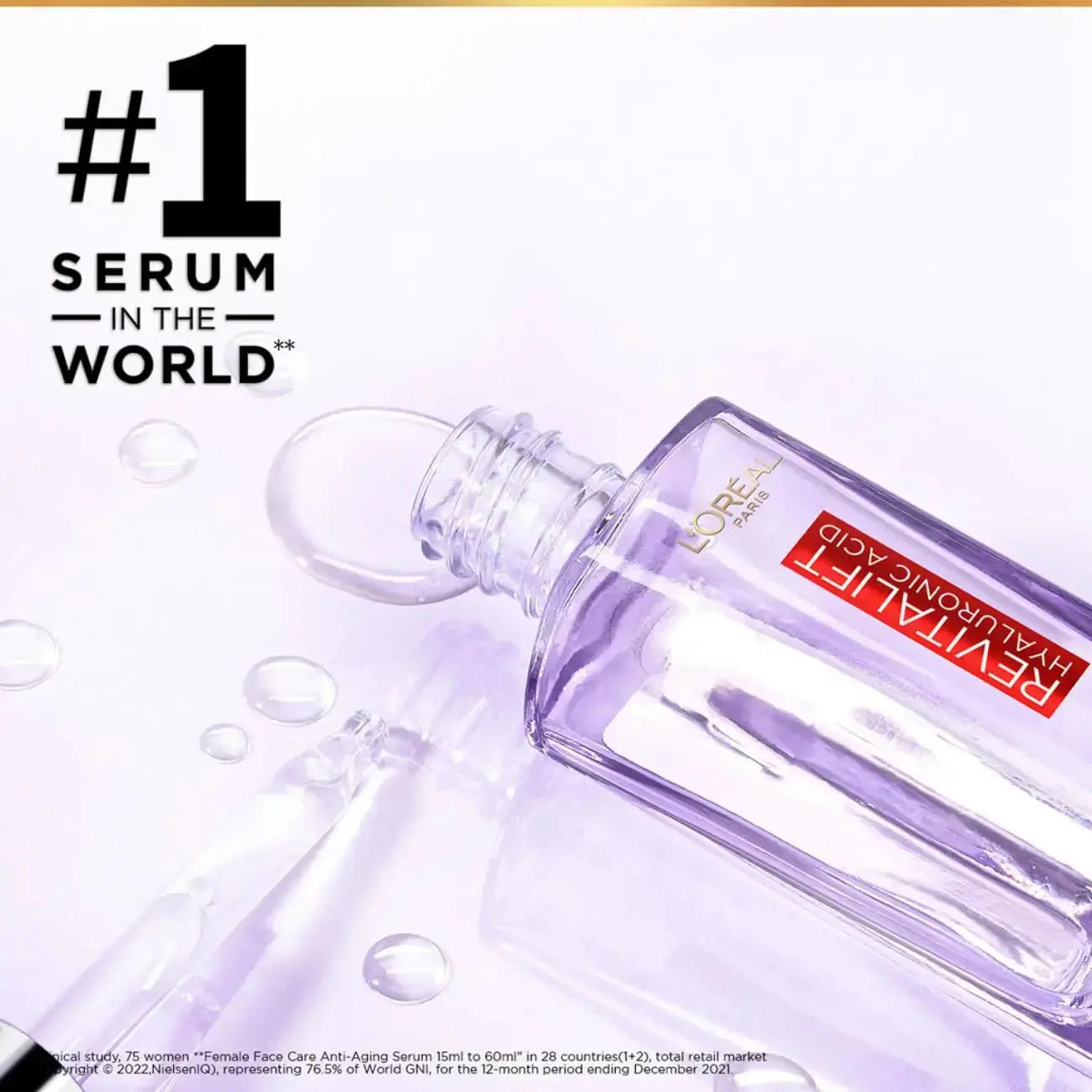 L’Oréal Paris Revitalift Filler 1.5% Hyaluronic Acid Revitalift Serum 30 ml | Plumps Fine Lines & Boosts Radiance - Sellzova