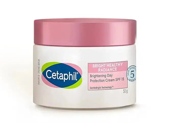 Cetaphil Brightening Day and Night Cream Combo | 50 ml Each | Even Tone & Skin Radiance with SPF - Sellzova