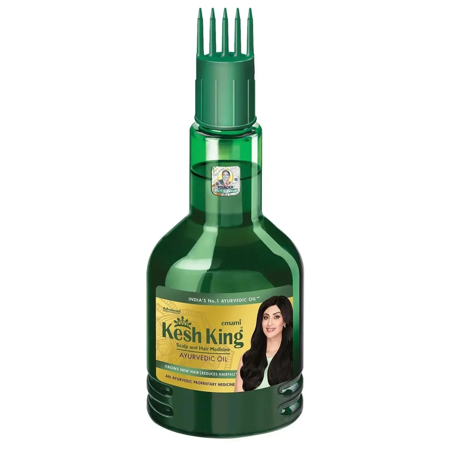 Kesh King Ayurvedic Hair Oil 300ml | Anti-Hair Fall Oil with 21 Herbs for Strong, Thick & Healthy Hair - Sellzova