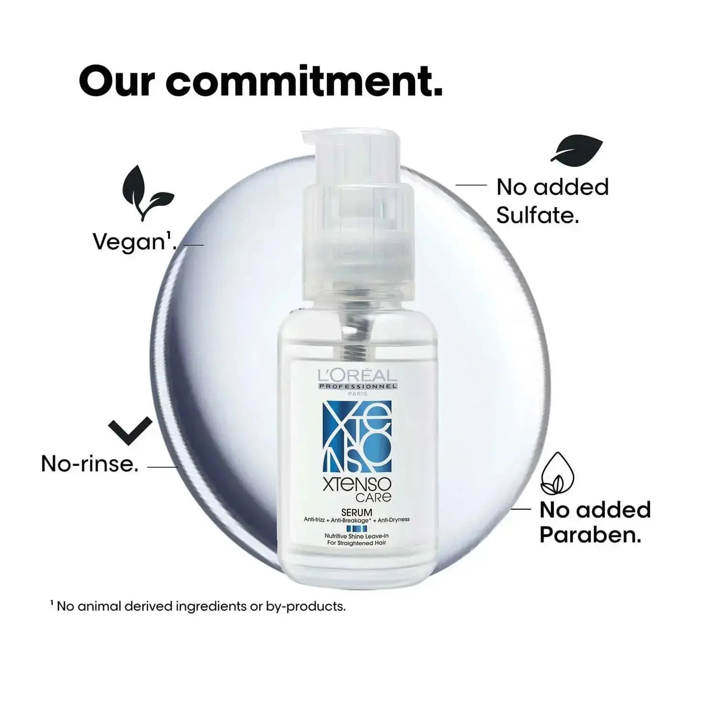 L'Oreal Professionnel Xtenso Care Serum 50ml | For Straightened & Chemically Treated Hair | Intense Frizz Control & Shine - Sellzova