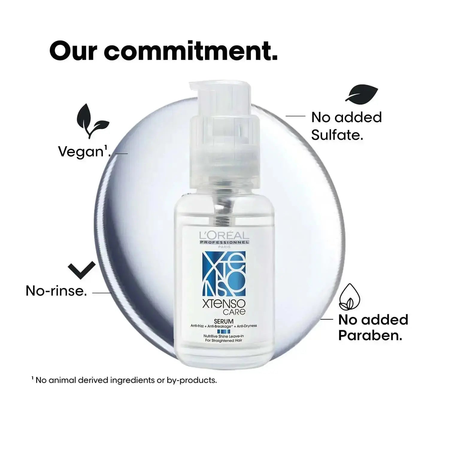 L'Oreal Professionnel Xtenso Care Serum 50ml | For Straightened & Chemically Treated Hair | Intense Frizz Control & Shine - Sellzova
