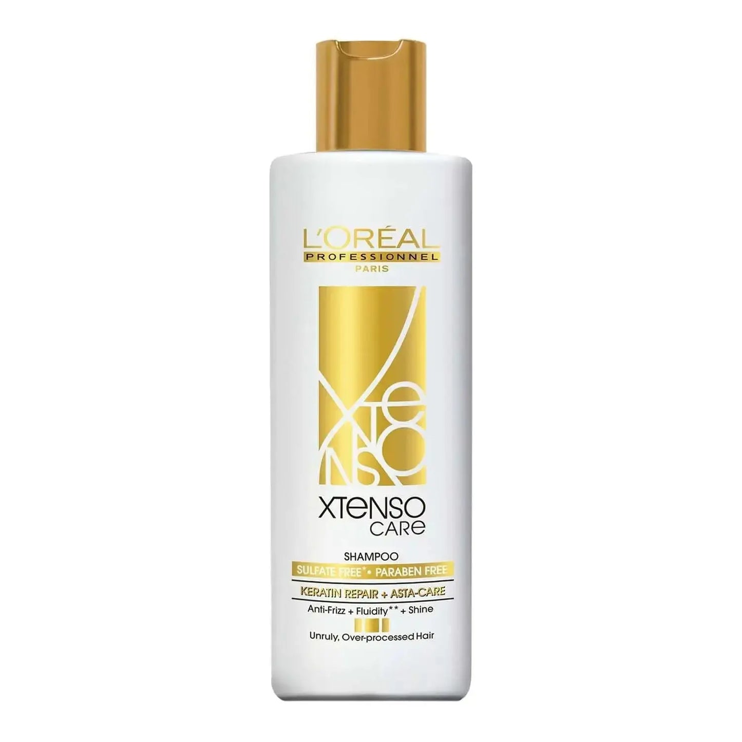 L'Oreal Professionnel Xtenso Care Sulfate-Free Shampoo 250ml | GOLD | For All Hair Types | Pro-Keratin + Strength Care - Sellzova