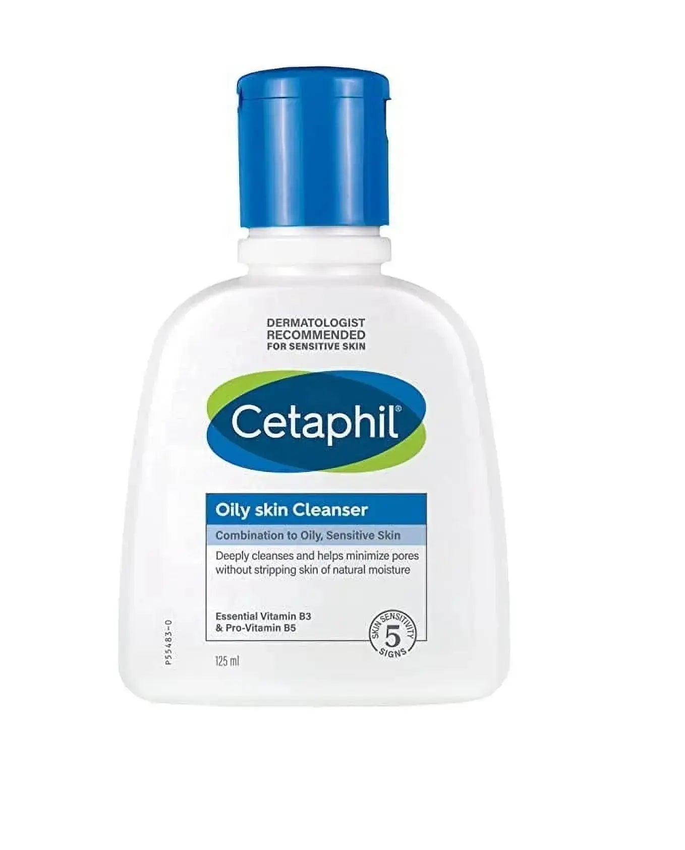 Cetaphil Oily Skin Cleanser 125ml | Daily Face Wash for Oily, Acne-Prone Skin | Soap-Free Formula - Sellzova
