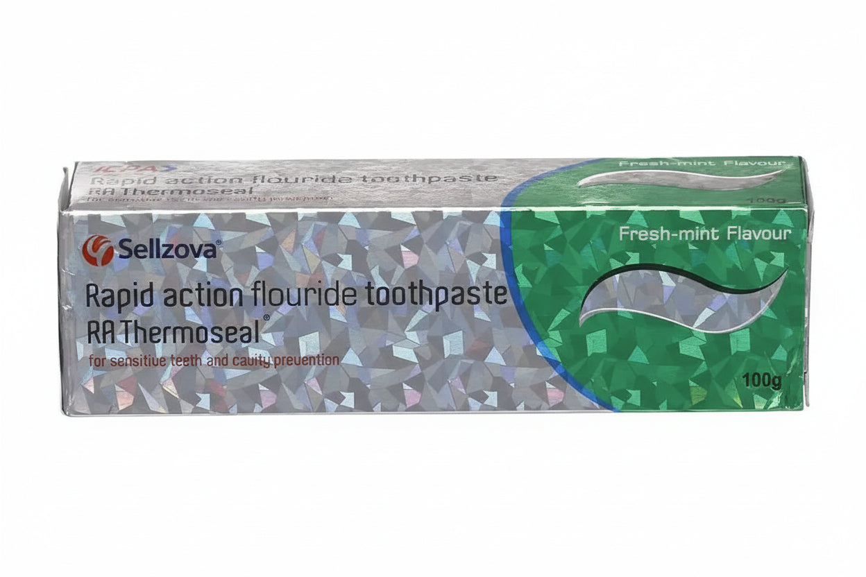 Thermoseal RA Toothpaste 100gm | Anti-Sensitivity & Gum Care Dental Paste with Potassium Nitrate - Sellzova