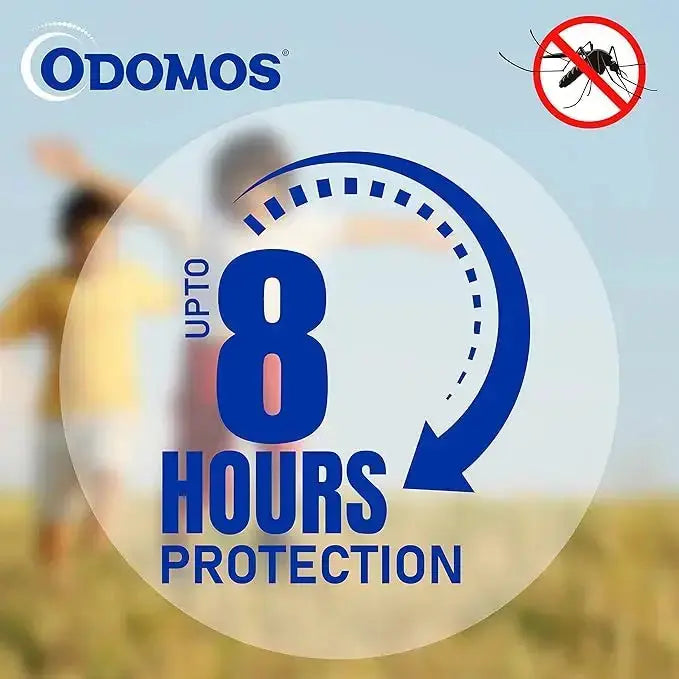 Odomos Mosquito Repellent Fabric Roll-On 8ml (Pack of 2) – Natural Protection for Kids & Adults - Sellzova