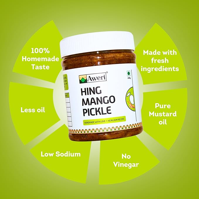 Aweri Hing Mango Pickle – Bold Flavours