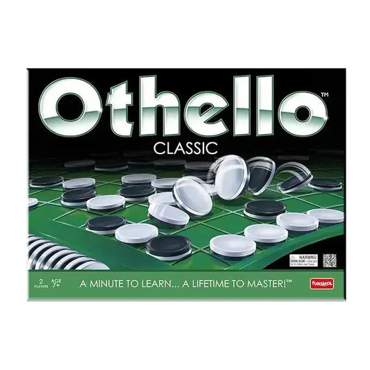 Othello Classic Strategy Board Game for Kids & Adults – 2 Player Reversible Disc Game - Sellzova