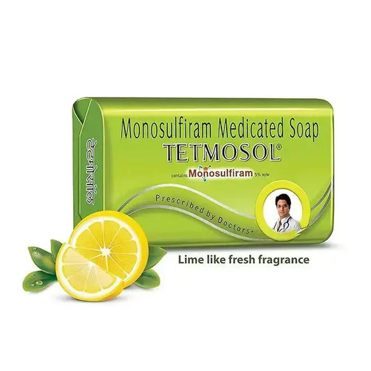 Tetmosol Monosulfiram Medicated Soap 100gm (Pack of 2) – Antibacterial Soap for Skin Protection & Itch Relief - Sellzova