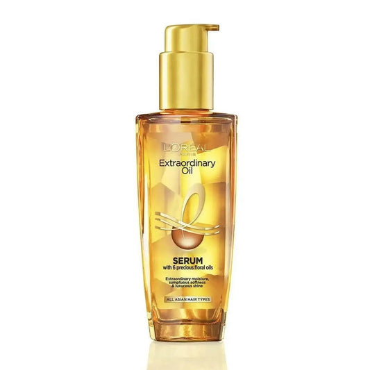 L'Oreal Paris Extraordinary Oil Serum 100ml – Anti-Frizz & Deep Nourishment for All Hair Types - Sellzova