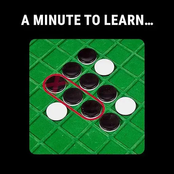 Cardinal Othello Classic Game for 2 Players | Strategic Reversi Boards & Discs (8×8 Grid) - Sellzova