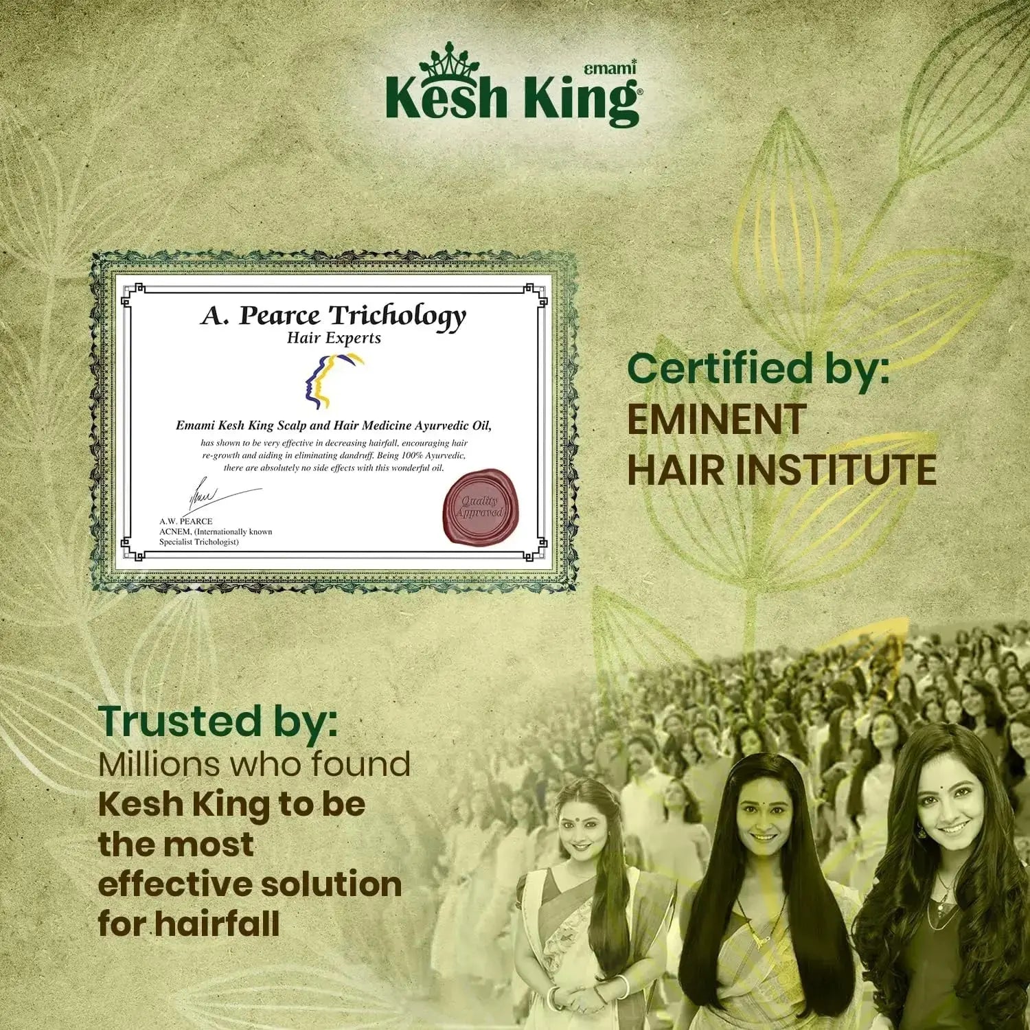 Kesh King Ayurvedic Hair Oil 300ml | Anti-Hair Fall Oil with 21 Herbs for Strong, Thick & Healthy Hair - Sellzova