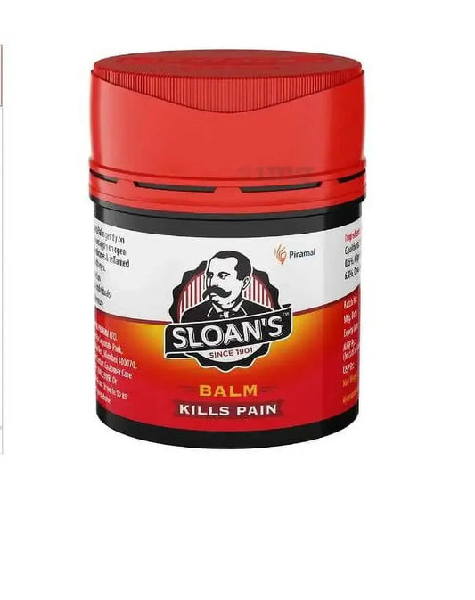 Sloan’s Balm 20 g | Herbal Pain Relief Balm with Capsicum & Ayurvedic Oils | For Muscle, Joint & Neck Pain - Sellzova
