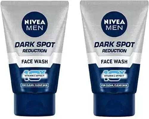 Nivea Men Advanced Whitening Face Wash 100ml (Pack of 2) | Dark Spot Reduction & Oil Control | For Fresh & Clear Skin - Sellzova