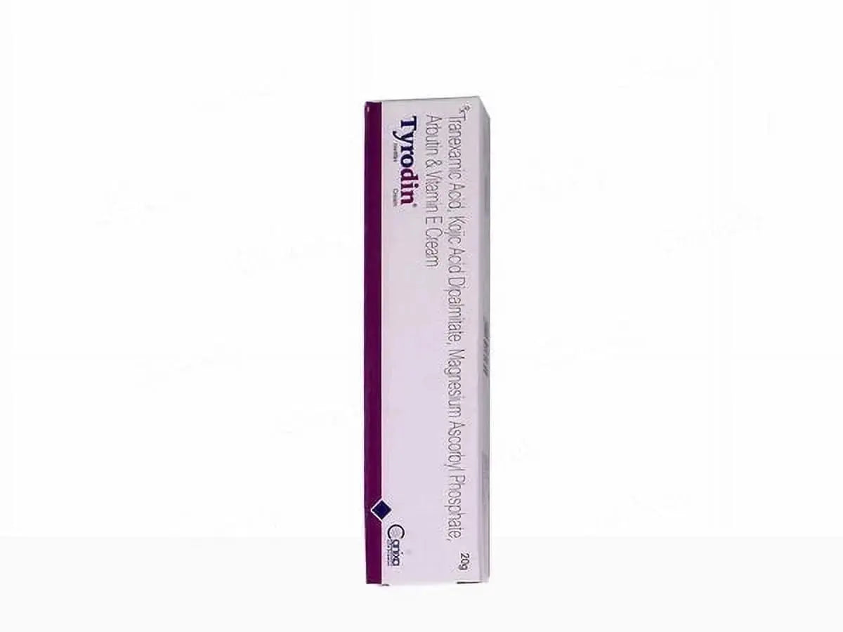 Tyrodin Cream 20gm | Skin Brightening & Hyperpigmentation Cream | Dermatologist Recommended - Sellzova