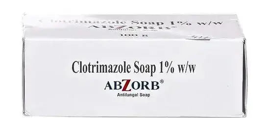 Abzorb Antifungal Soap Bar 100gm (Pack of 2) – Clotrimazole Soap for Ringworm, Jock Itch & Athlete’s Foot V2deliver.com