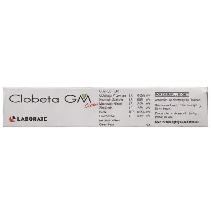 Clobetasole Clobeta‑GM Cream 10 g | Antibacterial‑Antifungal Topical Cream V2deliver.com