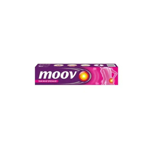 Moov Fast Pain Relief Cream 50g (Pack of 2) | Ayurvedic Pain Relief for Back, Muscle, Joint & Knee Pain - Sellzova