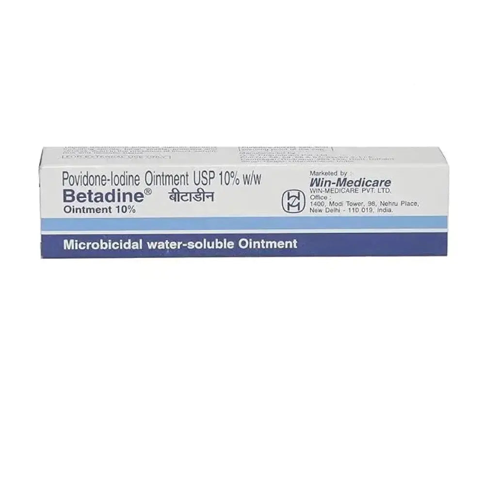 Betadine 10% Ointment 20gm (Pack of 2)| Antiseptic Wound Care with Povidone-Iodine | Prevents Infection & Promotes Healing Sellzova